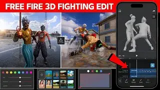 Free Fire 3D Video Editing | How to Free fire 3D editing 