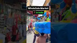 Biggest Wholesale Market in India 😱 Wholesale Bazaar 🔥 #wholesale #products