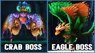 Jungle Adventures 3 Bosses Crab And Eagle