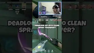 Deadlock Ult + Spray Transfer + Clutch #valorant #valorantclips