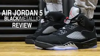 AIR JORDAN 5 BLACK METALLIC REVIEW