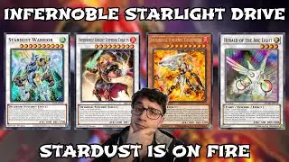 Yu-Gi-Oh! Duel Links || INFERNOBLE KNIGHTS + STARLIGHT DRIVE! STARDUST ON FIRE!