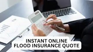 Instant online flood insurance quote