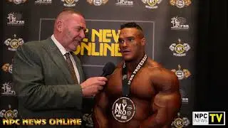 2025 IFBB New York Pro: Tony Doherty Interviews Men's Bodybuilding Winner Nick Walker