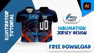 Sports Jersey Design | Adobe Illustrator | Tutorial | Sublimation Printing