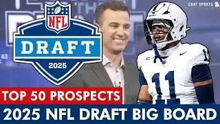 2025 NFL Draft Big Board: Daniel Jeremiah&rsquo;s Top 50 NFL Draft Prospect Rankings