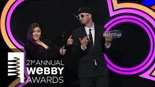 ThreadBanger's 5-Word Speech at the 21st Annual Webby Awards