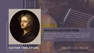 Guitar TAB - Henry Purcell : The Double Dealer | Tutorial Sheet Lesson #iMn