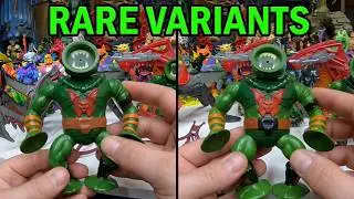 Vintage Masters Of The Universe Leech Variants! Vintage MOTU Collecting!