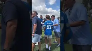 Lions wrap up first joint practice with Miami Dolphins