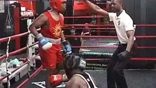 KENNY OCEAN / DONTE CHARLTON : NY BOXING TOURNAMENT 2017 : 201+ lb. novice