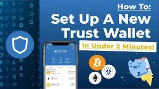 How To Set Up A New Trust Wallet   EASY TUTORIAL