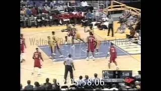 Big Dog's Toughest 2-Pointer + Kobe Gives Rick Fox a Lucky Layup (11/12/02) [Rare WUPA-TV Broadcast]