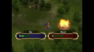 Fire Emblem: Path of Radiance - Adult Sanaki Map Animations [Unused]