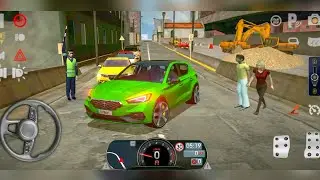 Driving School Sim - SEAT Leon Driving - Car Games Android Gameplay