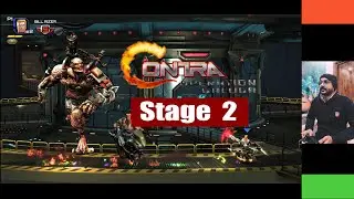 Contra: Operation Galuga - Game Play stage2  #contra