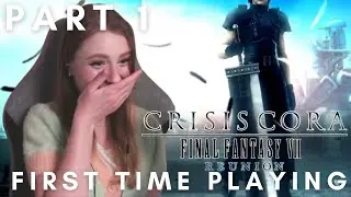FIRST TIME EVER Playing Final Fantasy VII Crisis Core Reunion | MEETING ZACK FAIR | Part 1