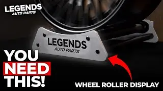 Ultimate Wheel Display | Legends Auto Parts Billet Wheel Roller