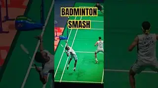 Badminton Men Double Killer Smash Slow Motion Malaysia vs India Rankireddy and Chirag Shetty