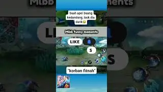 korban fitnah 😂😂😂#mobilelegends #@MobileLegends5v5MOBA #shorts #videolucu