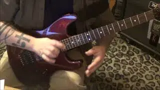 W.A.S.P. - SLEEPING IN THE FIRE - CVT Guitar SOLO Lesson by Mike Gross