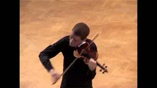 J. S. Bach: Sonata for solo violin in a minor, 4th mov.: Allegro (Kristóf Baráti)