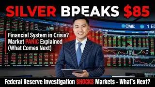 SILVER BREAKS $85! Federal Reserve Investigation SHOCKS Markets - What's Next?