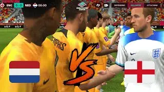 ENGLAND VS NETHERLANDS WORLD CUP QATAR - FIFA MOBILE 23