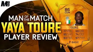 FIFA 16 MOTM YAYA TOURE REVIEW (86) FIFA 16 Ultimate Team Player Review + In Game Stats