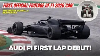 LEAKED Footage of the Audi R26 First Lap Debut at the Barcelona Circuit | Nico Hulkenberg in Audi F1