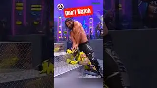 Seth Rollins Did WHAT to Rey Mysterio's Eye? 😱 #wwe #wweshorts