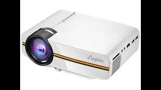 ELEPHAS 1200 lumens LED Mini Multimedia Projector YG-400