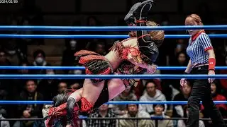 MIKU AONO 😍 (STYLES CLASH / FAITHBREAKER) ON SAKAMOTO MARI | WWE | WOMEN'S WRESTLING |