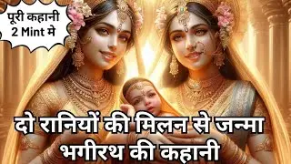 Bhagirath's birth story | Interesting story in just 2 minutes #ramayan #sanatandharma #story