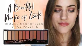 RIMMEL MAGNIF'EYES SPICE PALETTE *part2 || TUTORIAL || A Beautiful & Affordable Look!