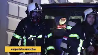 Dramatischer Wohnungsbrand in Wuppertaler Nordstadt: Feuerwehr rettet Bewohner vor den Flammen