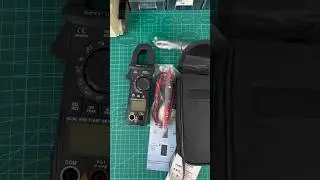 A clamp meter has AC and DC current measurement function