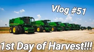 HTS Vlog #51: 1st Day of Harvest!!!