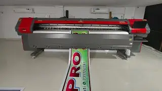 Flex banner machine