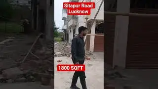 sitapur road Lucknow prime location 1800 square feet plot for sale demand 4000 rs square feet