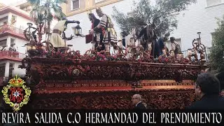 Salida Carrera Oficial, Hermandad del Prendimiento, Huelva 2023.