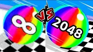 2048 | ball run 2048 ball run Infinity Ball Run Infinity V/s Ball Run 2048 #cutiepie22yt
