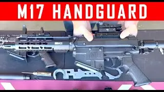 Цевье для пейнтбольного маркера Valken M17 Milsig M17 и установка на индивидуальные пейнтбольные ...
