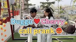 DUGGU NI KIYA CHERRY KI SATH CALL PRANK 😂😍❤️