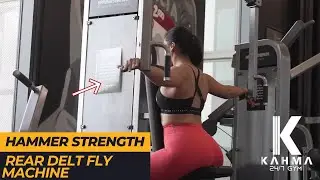 Rear Delt Fly | Kahma 24:7 Gym Clyde North Machine Tutorial