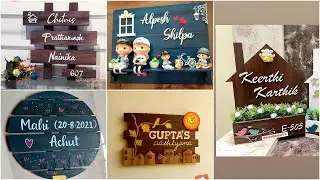 Amazing Name Plate Designs for Home Exteriors|| Modern Name Plate Designs 2023|| Name Plates
