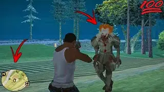 Secret Pennywise Location in GTA San Andreas | Pennywise in GTA San Andreas
