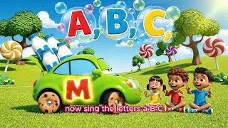 ABC Cars Song 🚘🎵 | Learn A to Z Alphabet  | Fun & Educational Kids Nursery Rhymes | ABC Cartoon