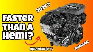 Слухи о Dodge Challenger и Charger Hurricane Twin-Turbo i6 2024 года + обновление EV Charger Daytona!