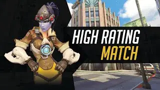 Overwatch - Kabaji Plays Widowmaker and Tracer on High SR Match